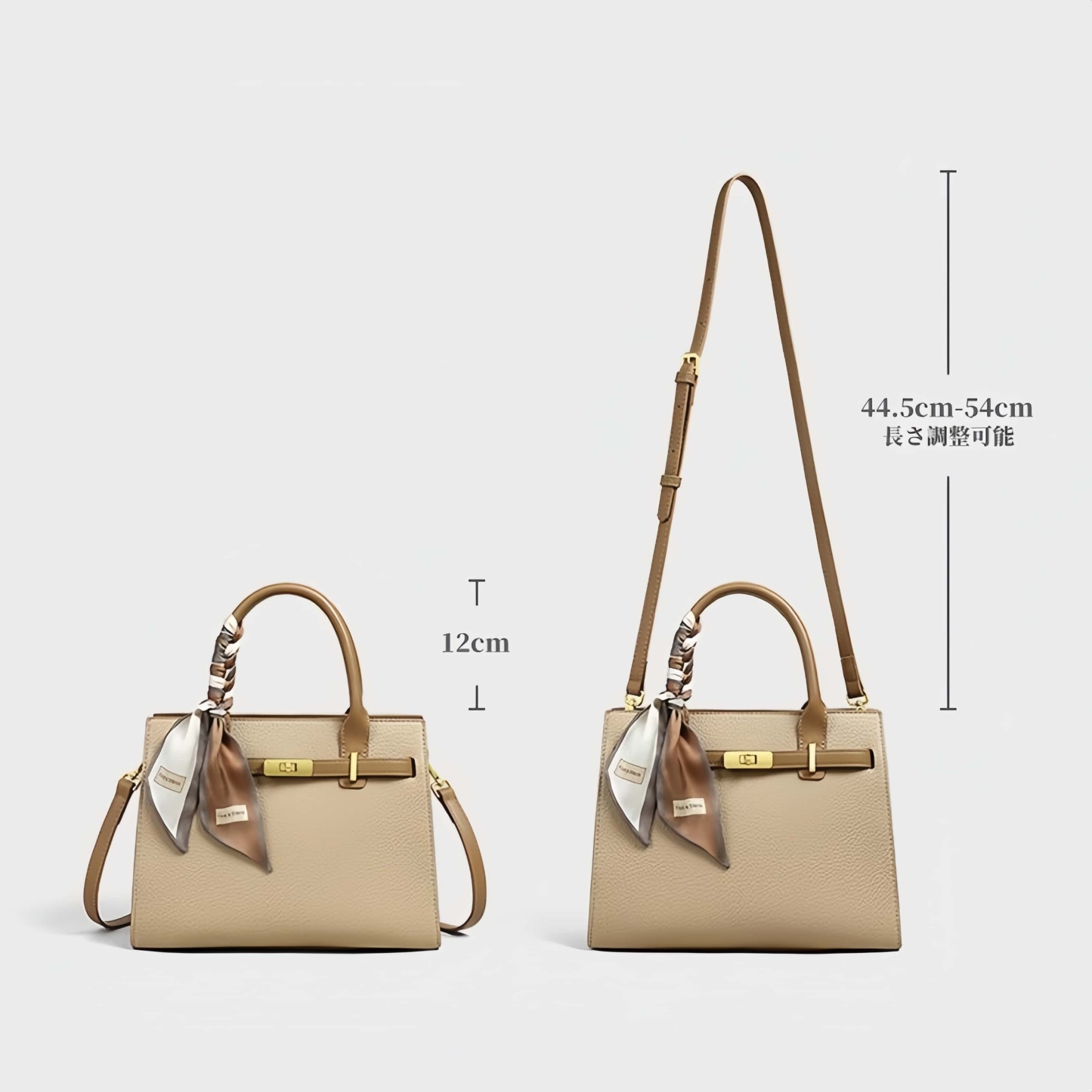 ふうが！•3WAY•天然牛革ハンドバッグ•牛革ショルダーバッグ