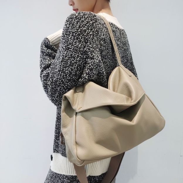 エレガント ！|ベージュ|黒|2色|3WAY•牛革ショルダーバッグ•牛革トートバッグ