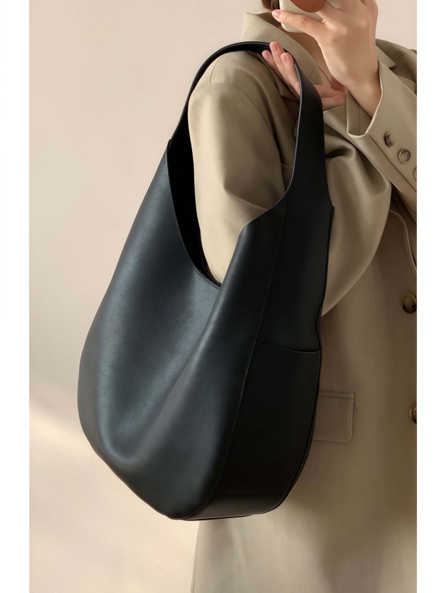 天然牛革トートバッグ •シンプルでレトロなスタイル