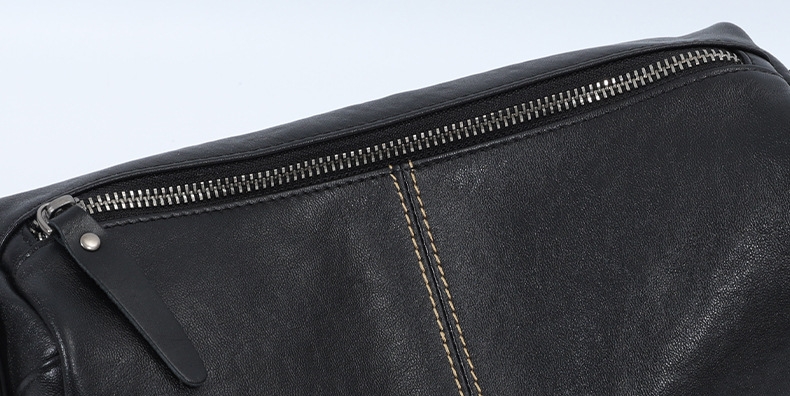 植物タンニン鞣しの天然牛革クロスボディバッグ/クラッチバッグXK2076076HD