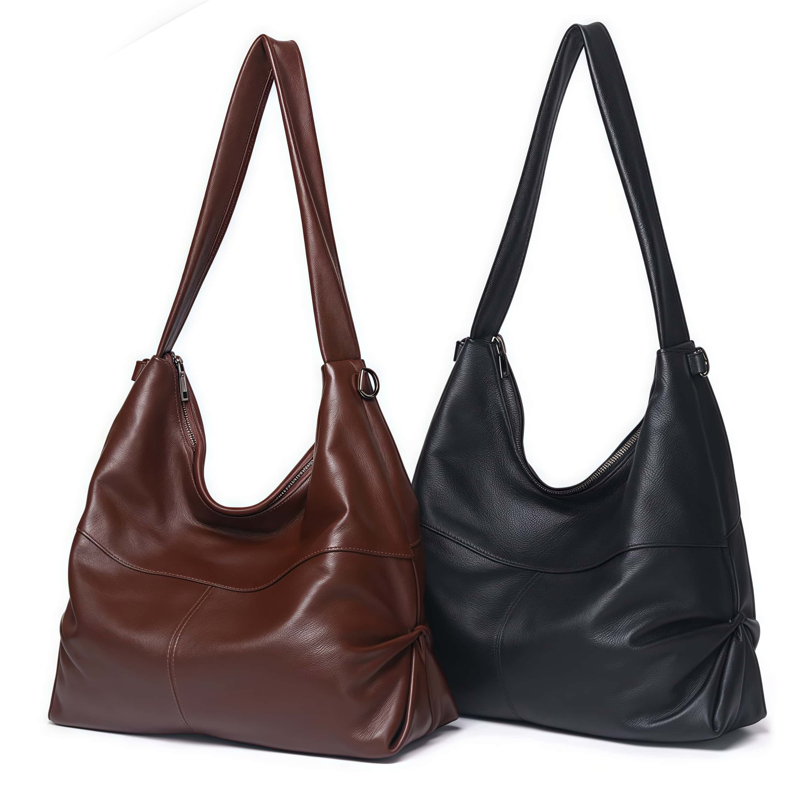 天然牛革トートバッグ |大容量|片肩バッグ|ショルダーバッグ|レザーバッグ