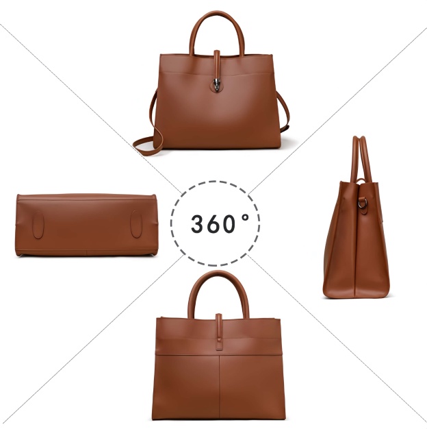 洗練されたデザイン！•カラメル|カーキ|黒|コーヒー|4色•3WAY•高品質な天然牛革ハンドバッグ•牛革トートバッグ•