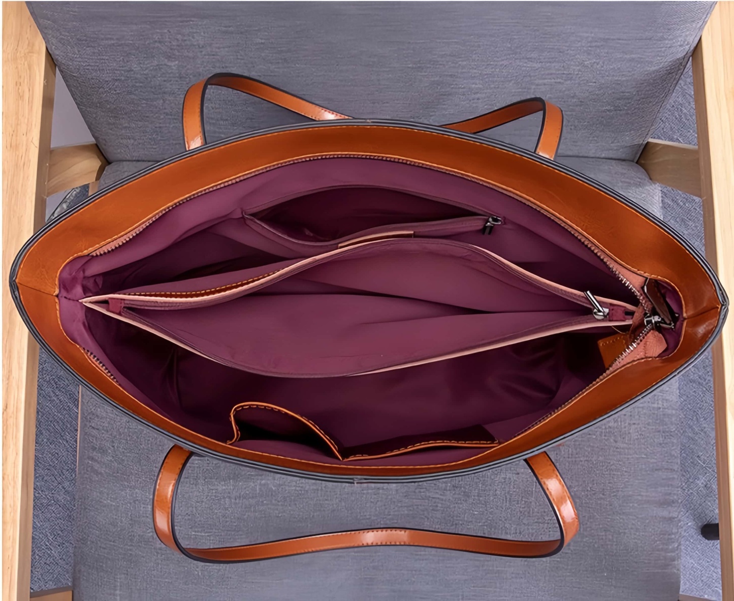 7色もっと選択※ユニセックス※上質な植物鞣し牛革トートバッグ※通勤|旅行