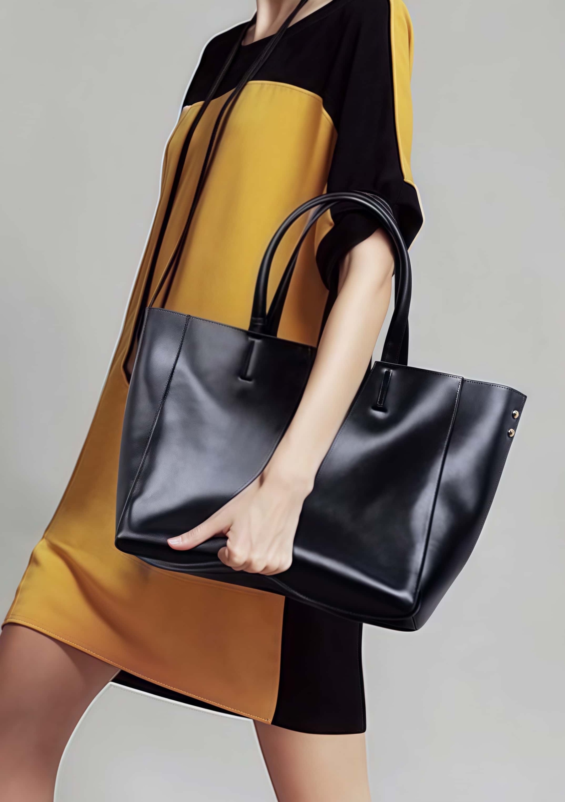 上質な牛革トートバッグ |ユニセックス| 通勤に最適|A4 サイズに対応