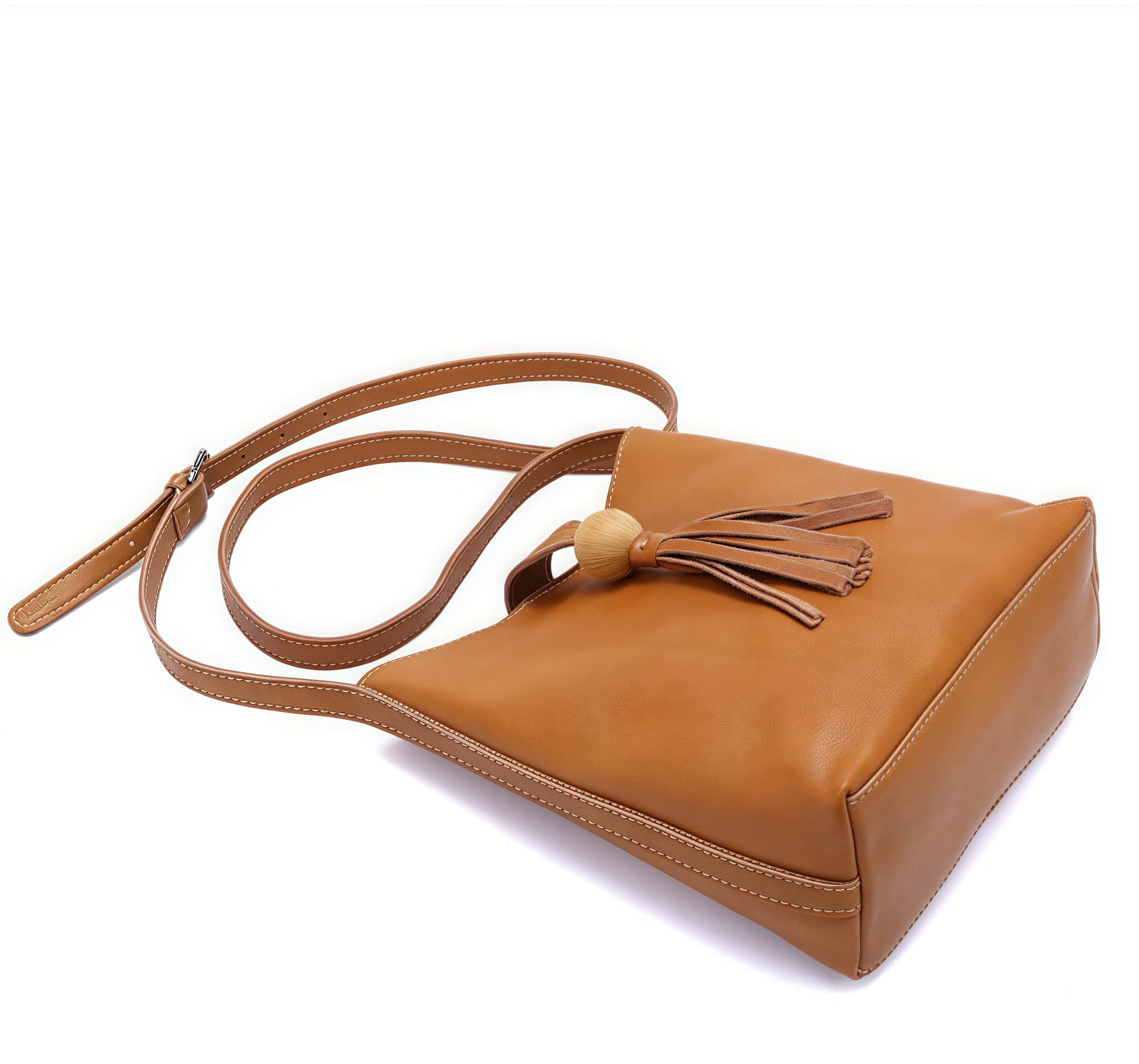 3色|植物鞣し牛革ショルダーバッグ|片肩バッグ|斜め掛けバッグ