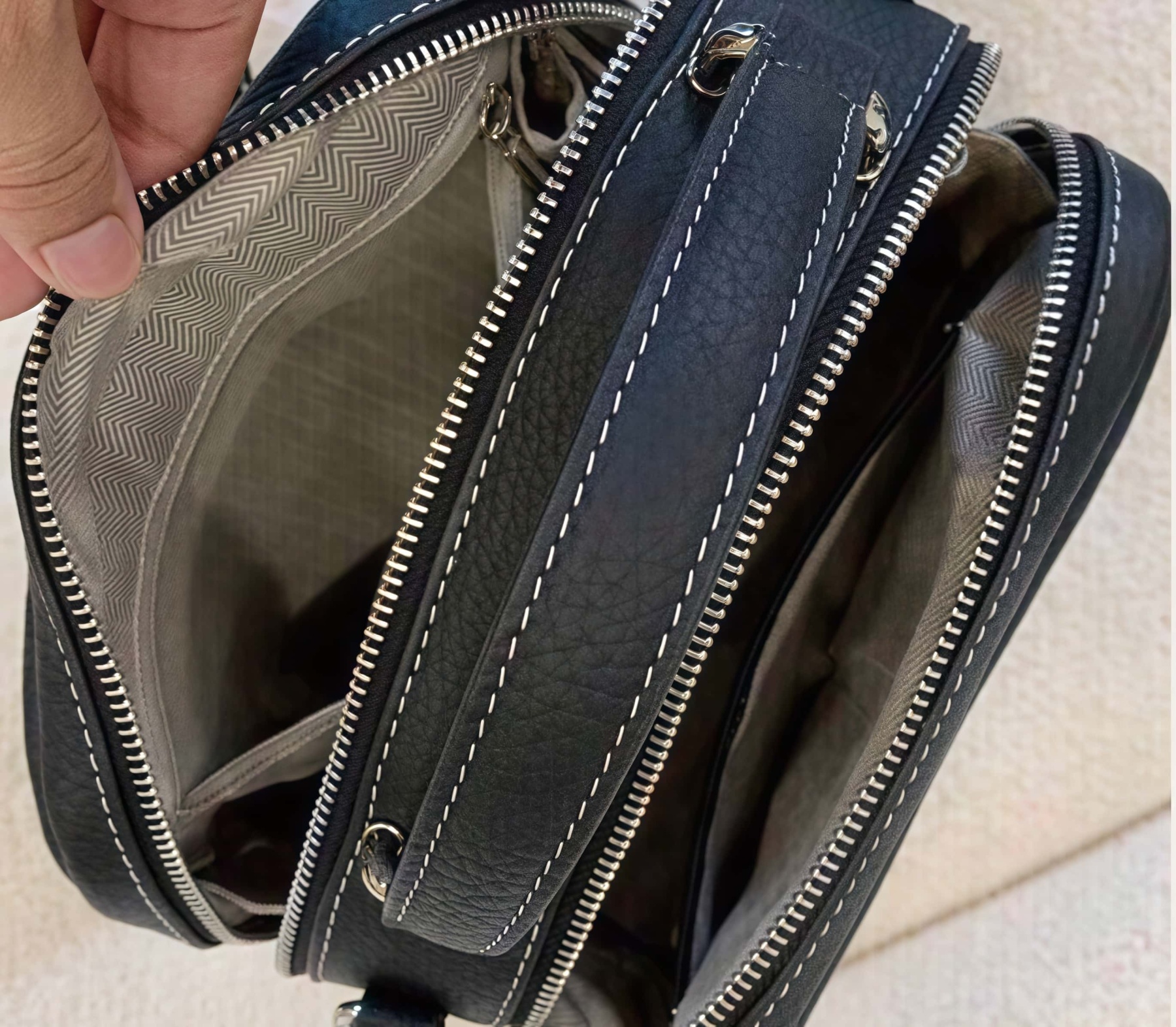 6色レザーバッグ|ボストンバッグ|手提げバッグ|斜め掛けバッグ