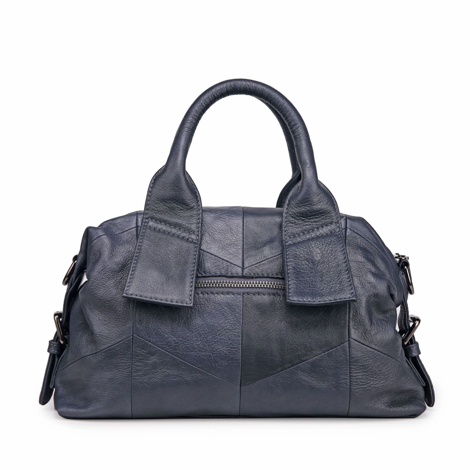 快適さ ！|3WAY•ベージュ|黒|青|赤|4色•植物鞣し牛革ハンドバッグ•大容量