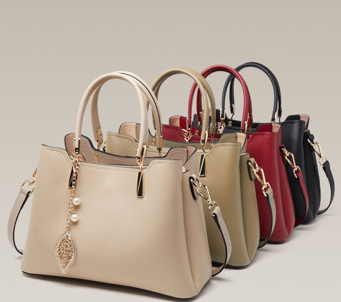 新作 ! |4色オプション|天然牛革ハンドバッグ|ショルダーバッグ