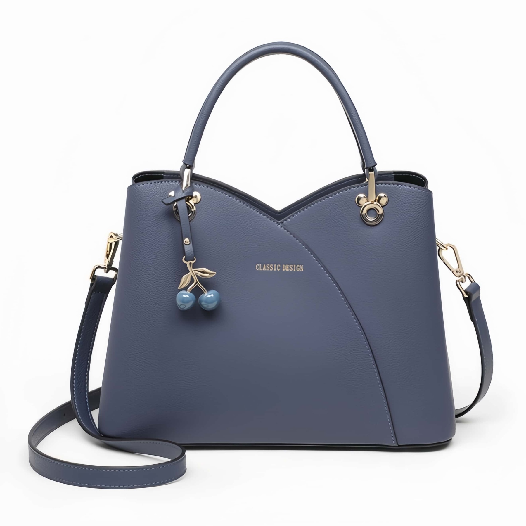 優雅な気質！•天然牛革ハンドバッグ•牛革ショルダーバッグ