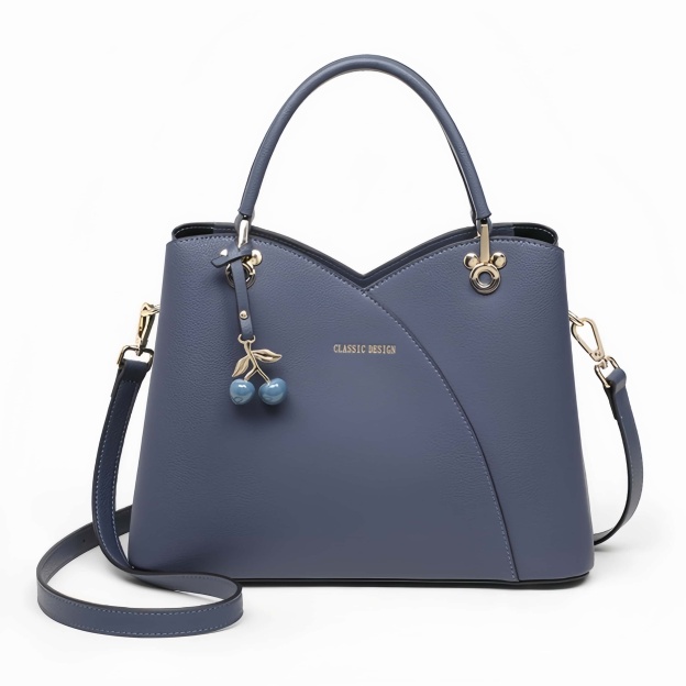 優雅な気質！•天然牛革ハンドバッグ•牛革ショルダーバッグ