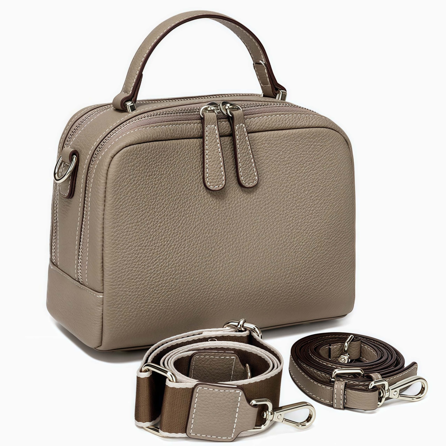 2色から選択可能※通勤に最適※上質な天然牛革斜ショルダーバッグ ※トートバッグ ※送料無料