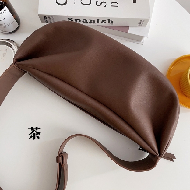 「シンプルなら快適！」•茶|黒|濃いカーキ|3色•上質な天然牛革ショルダーバッグ• 牛革斜めがけバッグ