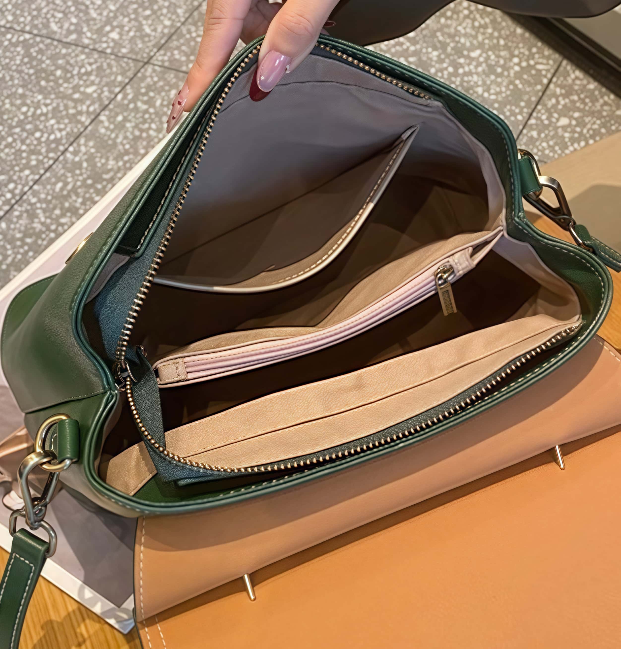 エレガント•5色•天然牛革ハンドバッグ•牛革ショルダーバッグ•2本の肩ベルトを付属