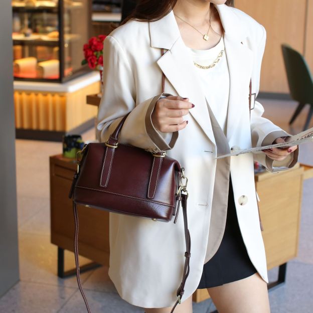 6色|2WAY|天然牛革ハンドバッグ|牛革ショルダーバッグ