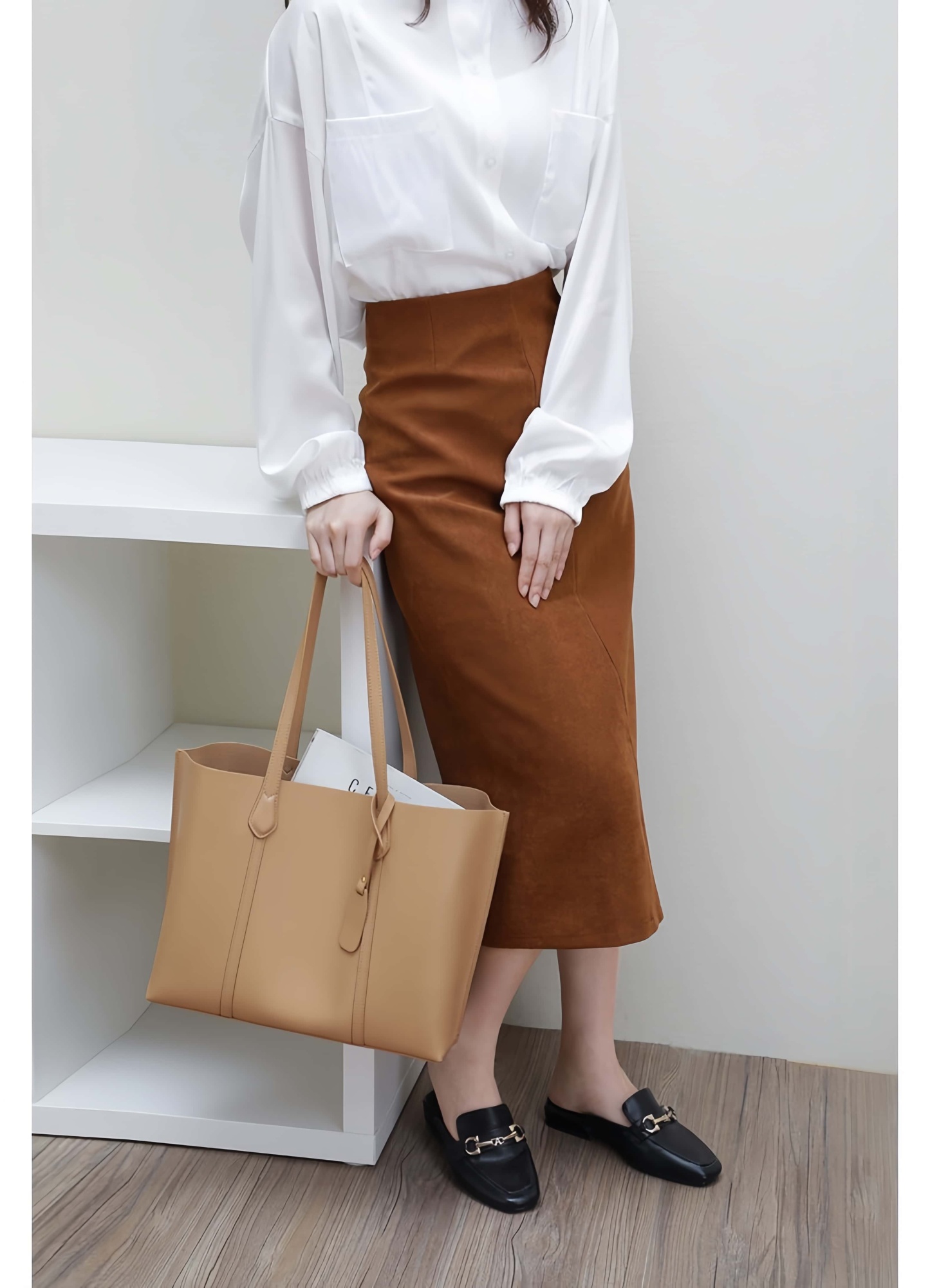 レトロな雰囲気満点 ！♦コーヒー|ベージュ|青|3色♦牛革製トートバッグ♦通勤や集会、旅行に最適♦大容量設計