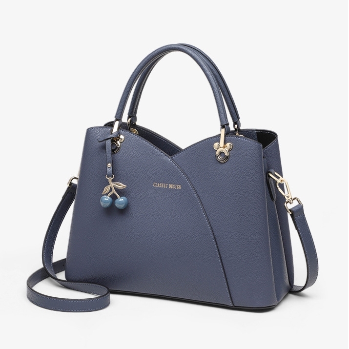 優雅な気質！•天然牛革ハンドバッグ•牛革ショルダーバッグ