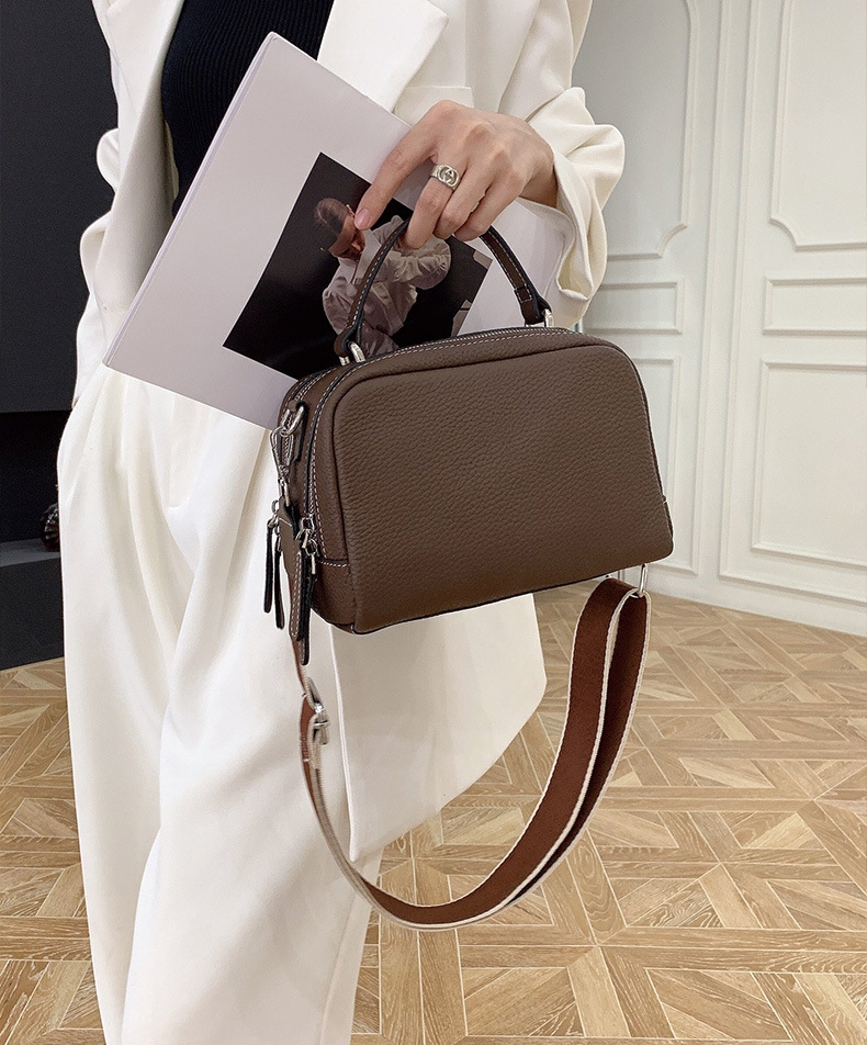 6色レザーバッグ|ボストンバッグ|手提げバッグ|斜め掛けバッグ