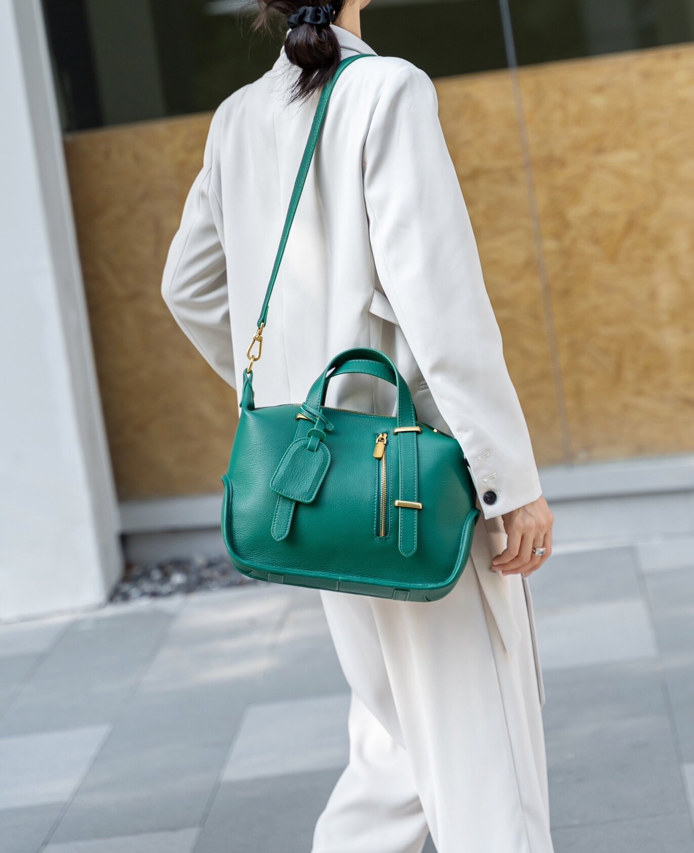 新作 ！•3WAY•5色•牛革ショルダーバッグ•牛革ハンドバッグ• レトロなデザイン