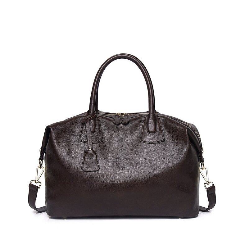 シックな！♦3WAY♦カラメル|黒|茶|3色展開！♦天然の厚みある柔らかい牛革製ハンドバッグ♦牛革肩掛けバッグ