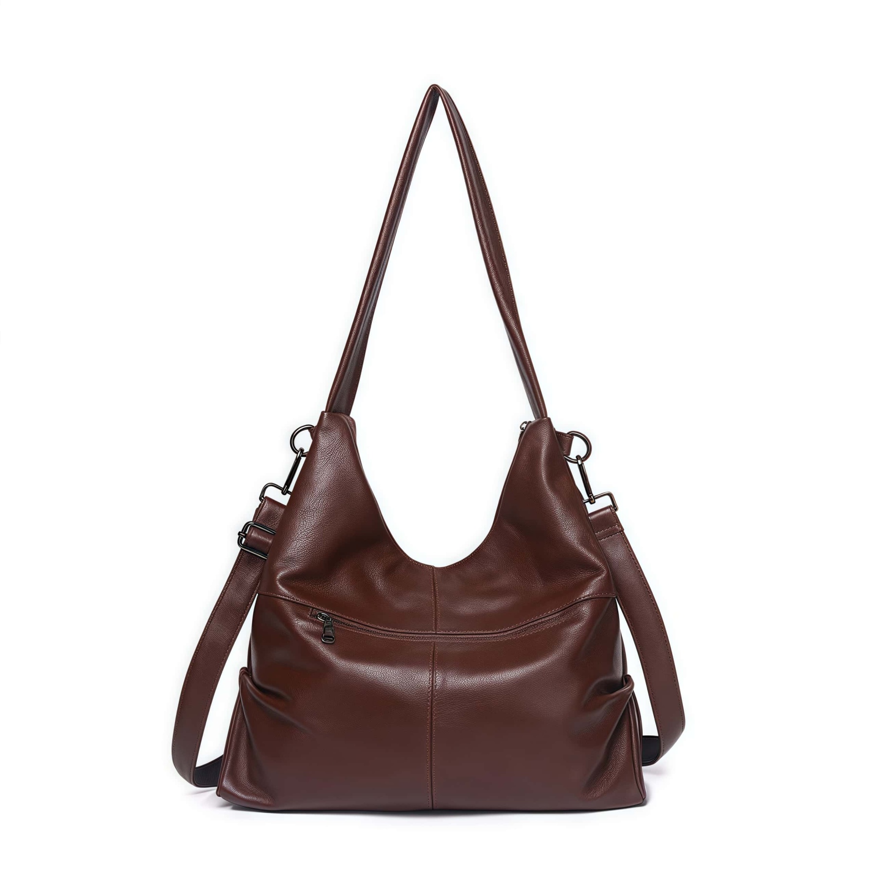 天然牛革トートバッグ |大容量|片肩バッグ|ショルダーバッグ|レザーバッグ