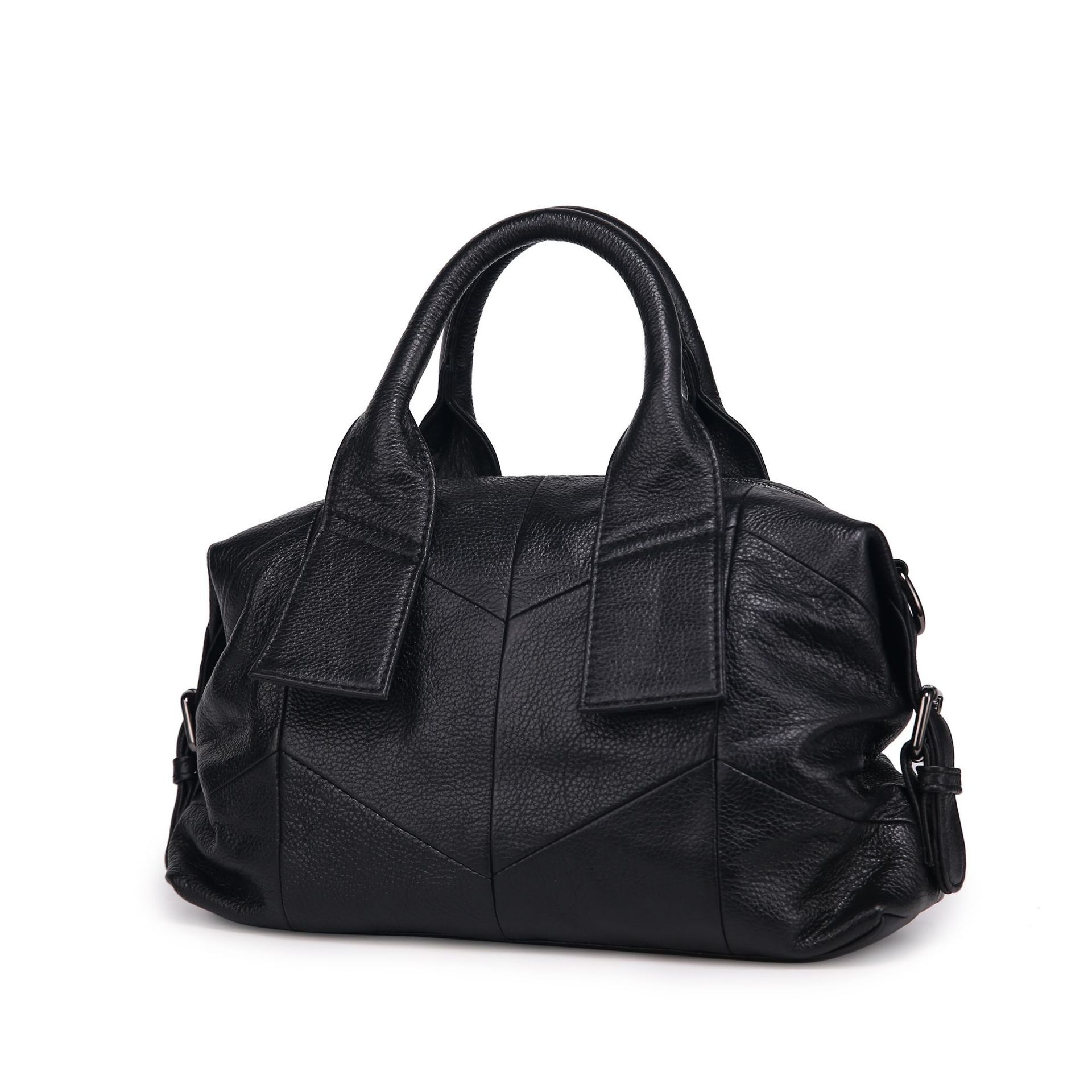 快適さ ！|3WAY•ベージュ|黒|青|赤|4色•植物鞣し牛革ハンドバッグ•大容量