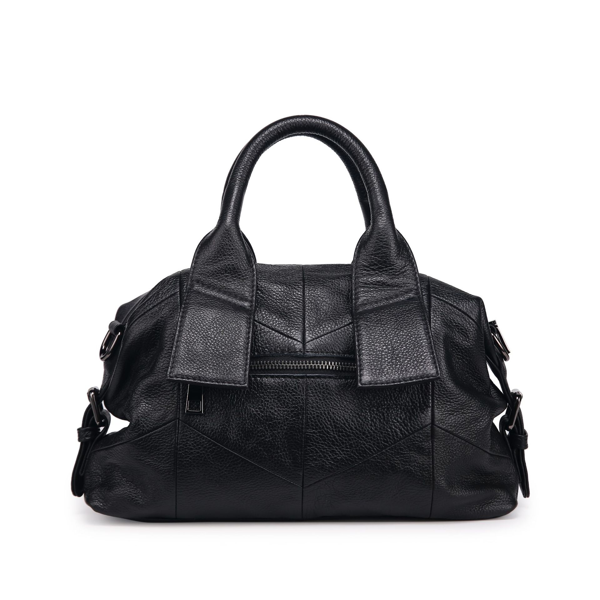 快適さ ！|3WAY•ベージュ|黒|青|赤|4色•植物鞣し牛革ハンドバッグ•大容量