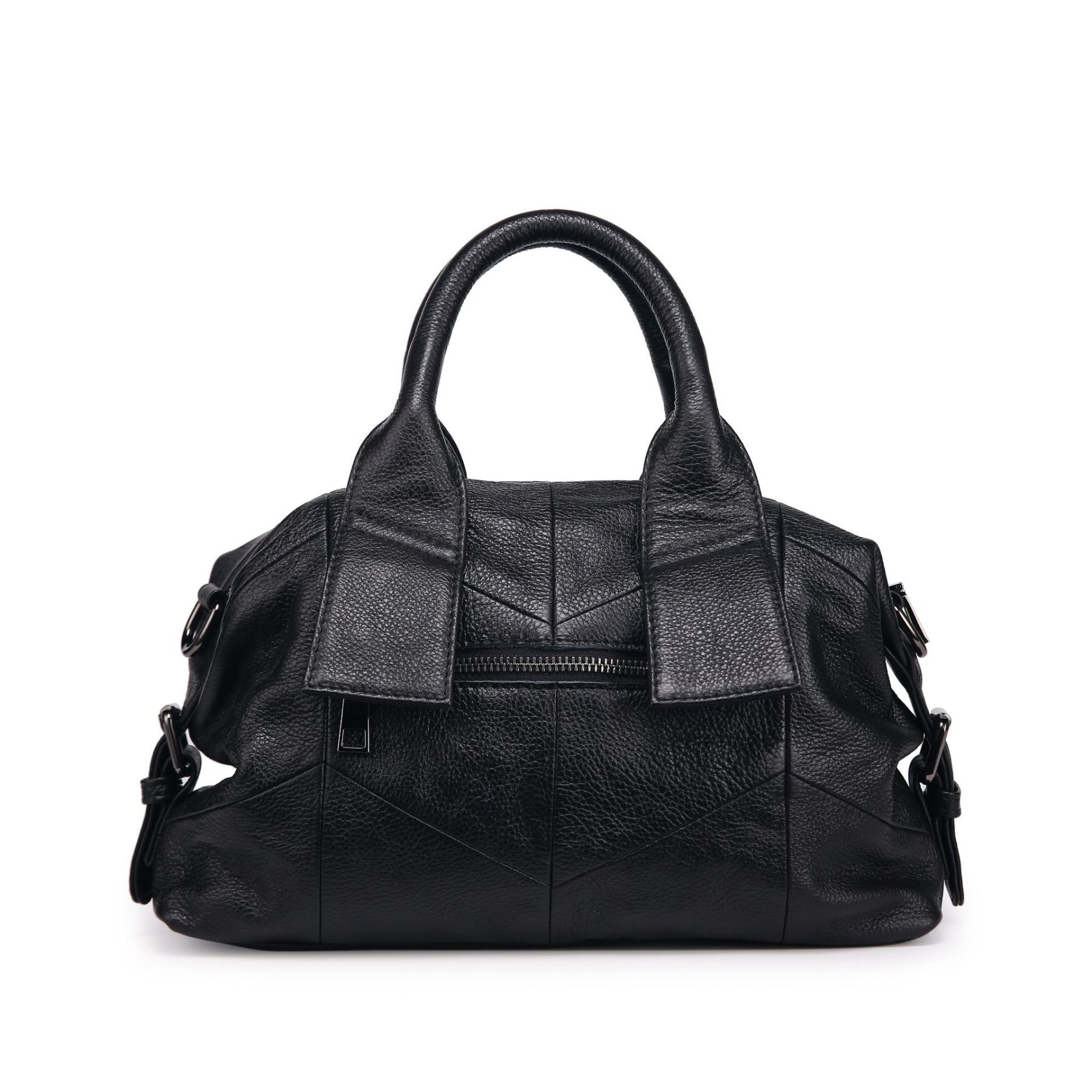 快適さ ！|3WAY•ベージュ|黒|青|赤|4色•植物鞣し牛革ハンドバッグ•大容量