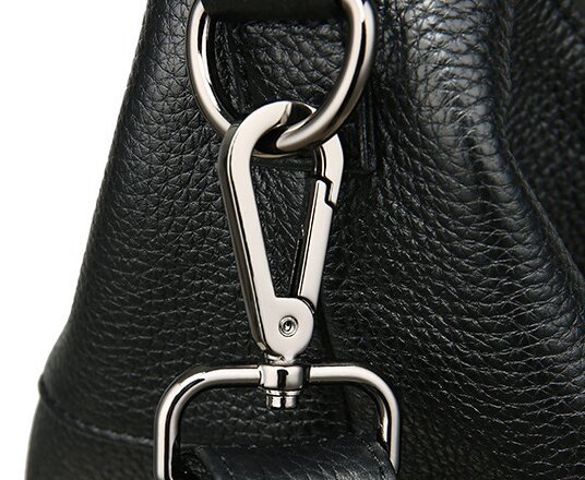 ミニマリズム スタイル ！•カラメル|黒|2色•厚手で柔らかめの天然牛革のトートバッグ