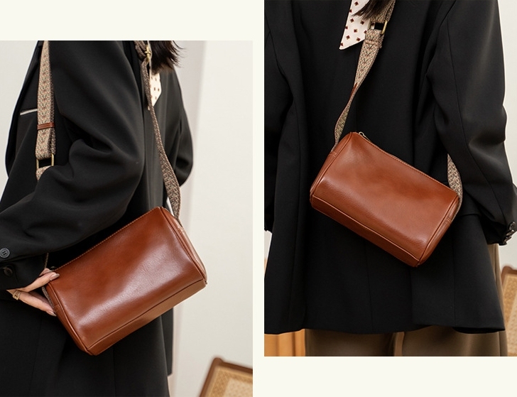 NEW ! |4色|植物鞣な天然牛革ショルダーバッグ