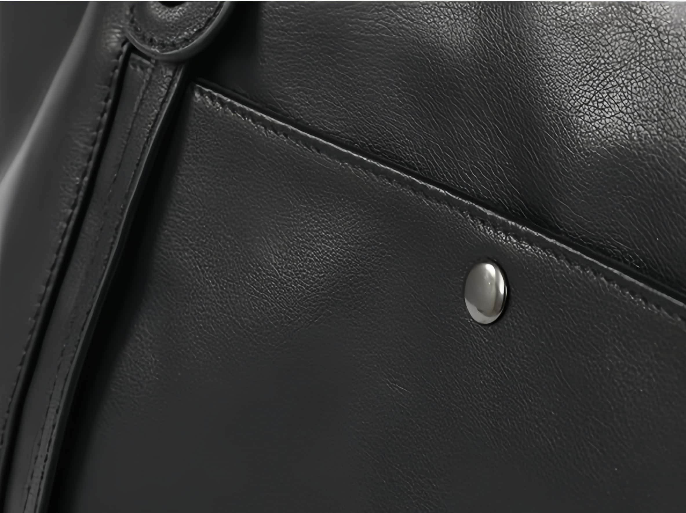 優雅な天然牛革トートバッグ|通勤・旅行に最適な大容量デザイン