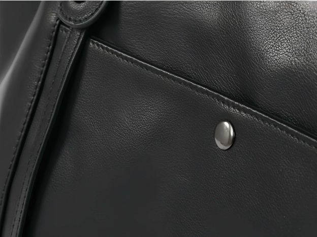 優雅な天然牛革トートバッグ|通勤・旅行に最適な大容量デザイン