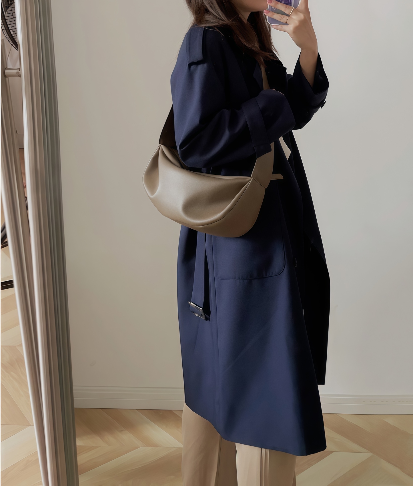 牛革クロスボディバッグ|肩掛けバッグ|サコッシュ