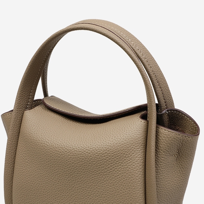 |カーキ|3WAY|牛革ハンドバッグ|牛革ショルダーバッグ