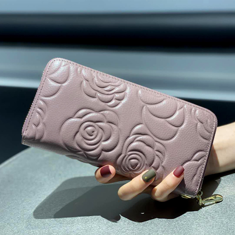 シンプルヴィンテージ ！|6色から選択可能|牛革長財布｜送料無料