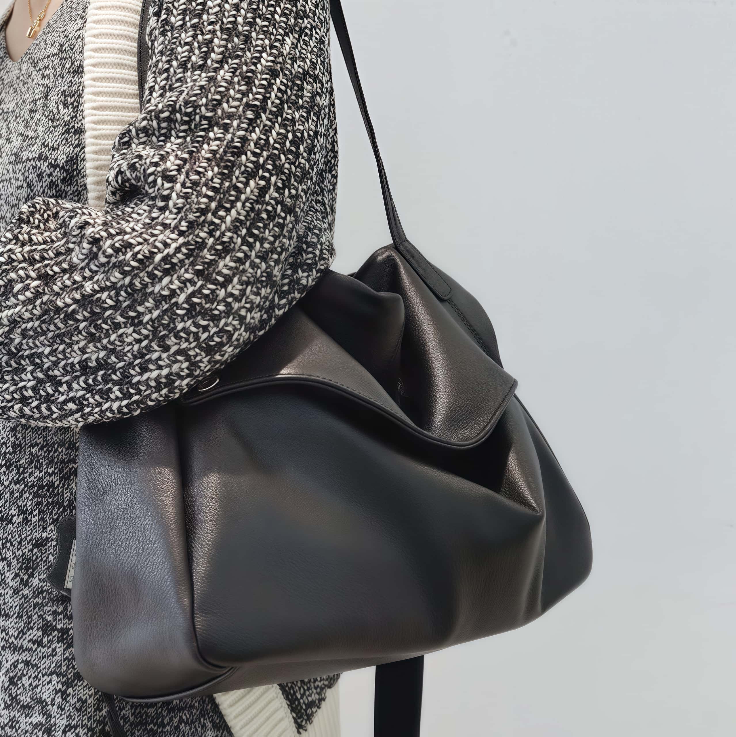 エレガント ！|ベージュ|黒|2色|3WAY•牛革ショルダーバッグ•牛革トートバッグ