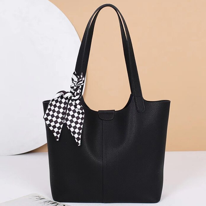 4色通勤バッグ|牛革トートバッグ|牛革ショルダーバッグ|外袋+内袋組み合わ|A4 サイズに対応