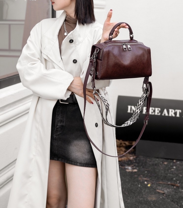 ▪黒|茶▪3WAY▪天然牛革ハンドバッグ▪牛革ショルダーバッグ