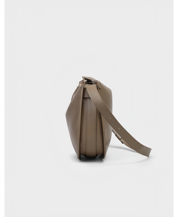 モダンなファッション感 ！|コーヒー|天然牛革ショルダーバッグ|牛革肩掛けバッグ