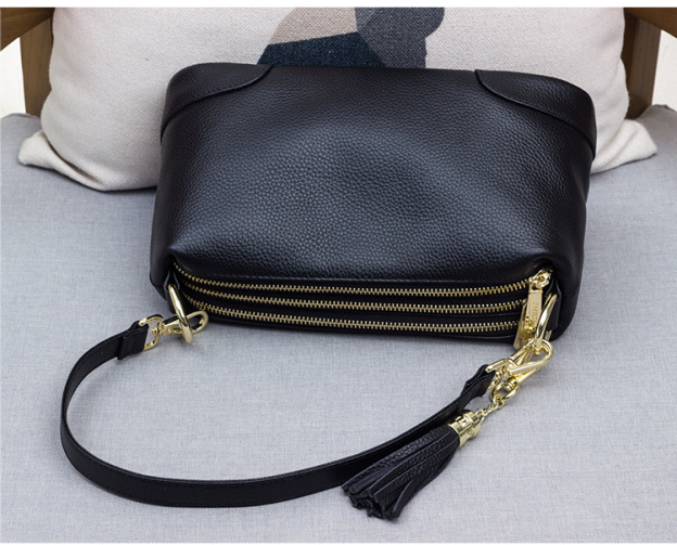 4色|斜め掛けバッグ|牛革斜ショルダーバッグ|肩掛けバッグ