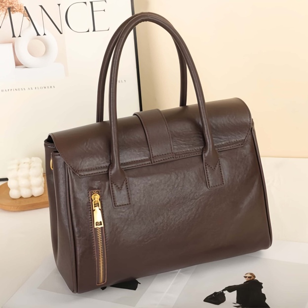 新作！•高級感•3WAY•6色•太めの植物鞣な天然軟牛革ハンドバッグ•牛革斜ショルダーバッグ