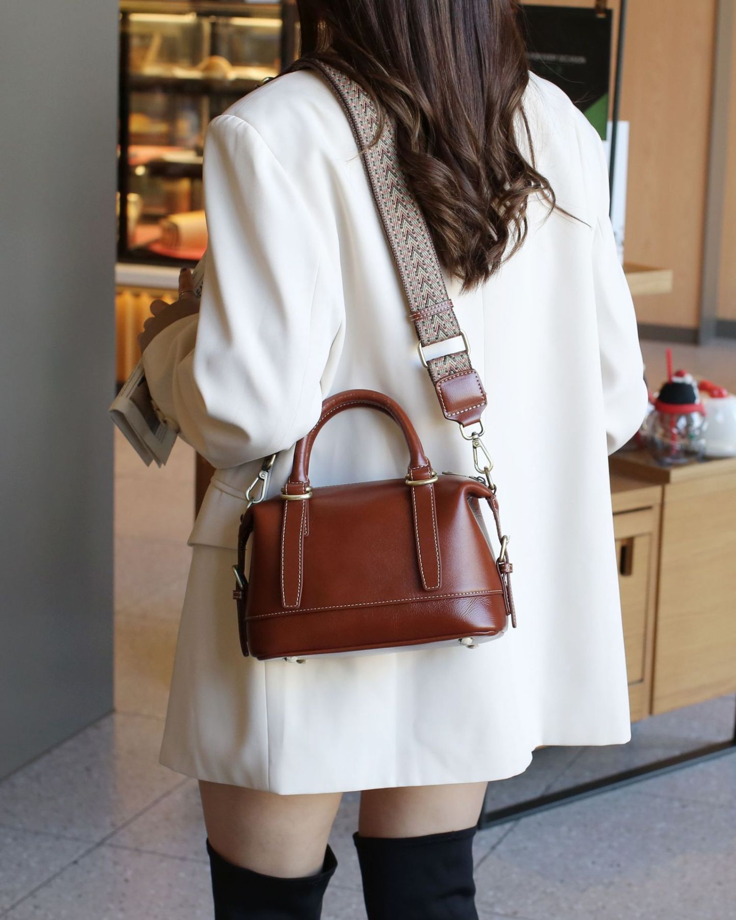 6色|2WAY|天然牛革ハンドバッグ|牛革ショルダーバッグ