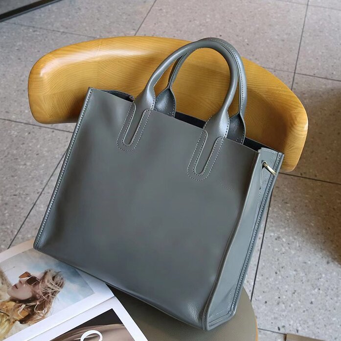 牛革トートバッグ|牛革ショルダーバッグ|肩がけかばん |ハンドバッグ|通勤に最適