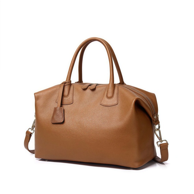 シックな！♦3WAY♦カラメル|黒|茶|3色展開！♦天然の厚みある柔らかい牛革製ハンドバッグ♦牛革肩掛けバッグ