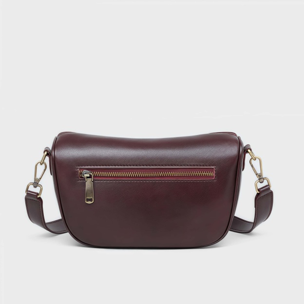 快適なタッチ感 ! |茶|天然牛革ショルダーバッグ|牛革ハンドバッグ•