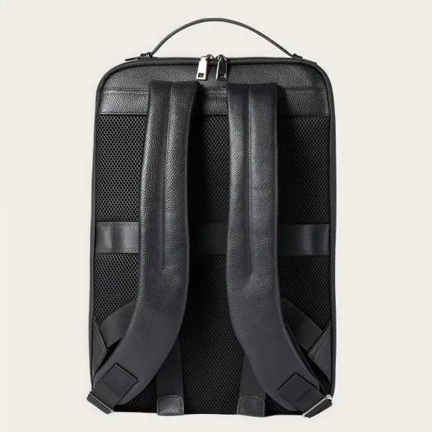 【牛革】ビジネスバックパック｜通勤・出張に最適｜15.6 インチノート収納可