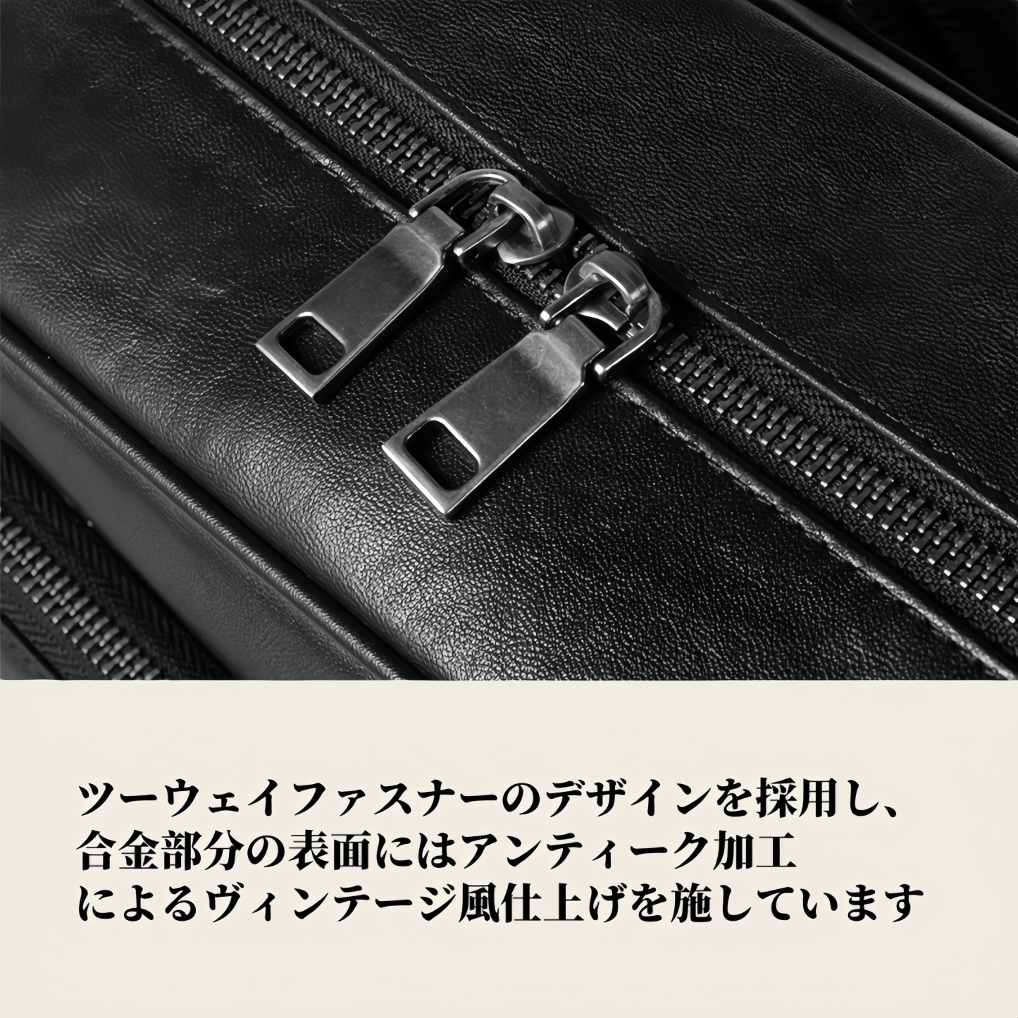 【植物鞣し牛革】オフィス用通勤バックパック 撥水仕様 ノート PC 対応