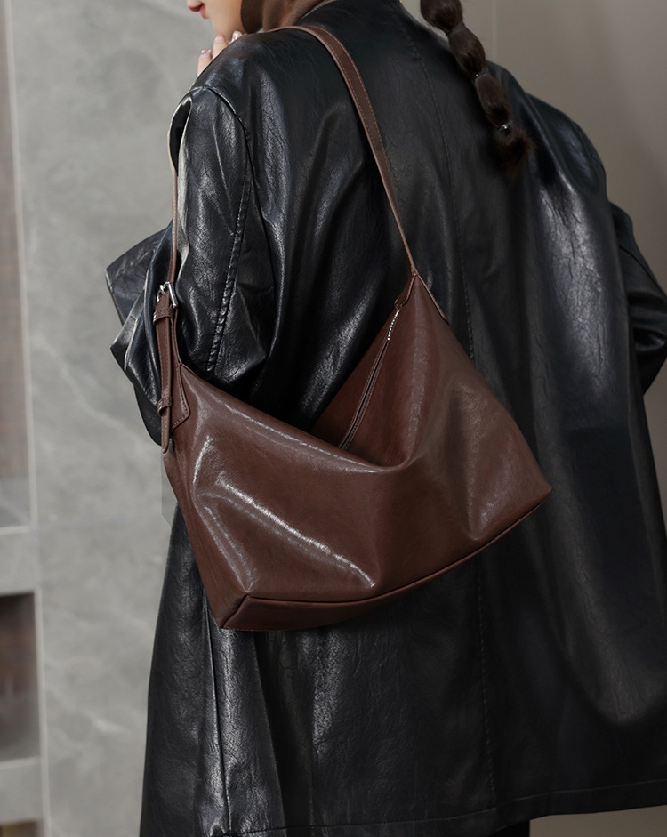 •ファッションリートロ•3色•植物タンニン製の牛革トートバッグ •牛革ハンドバッグ•