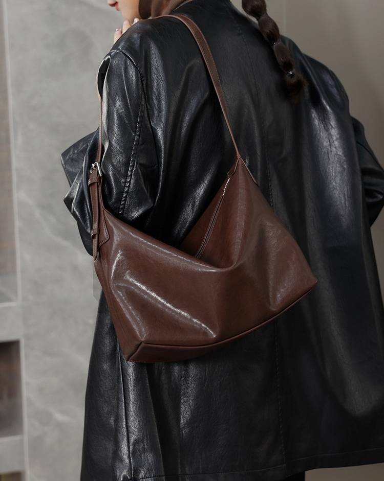 •ファッションリートロ•3色•植物タンニン製の牛革トートバッグ •牛革ハンドバッグ•