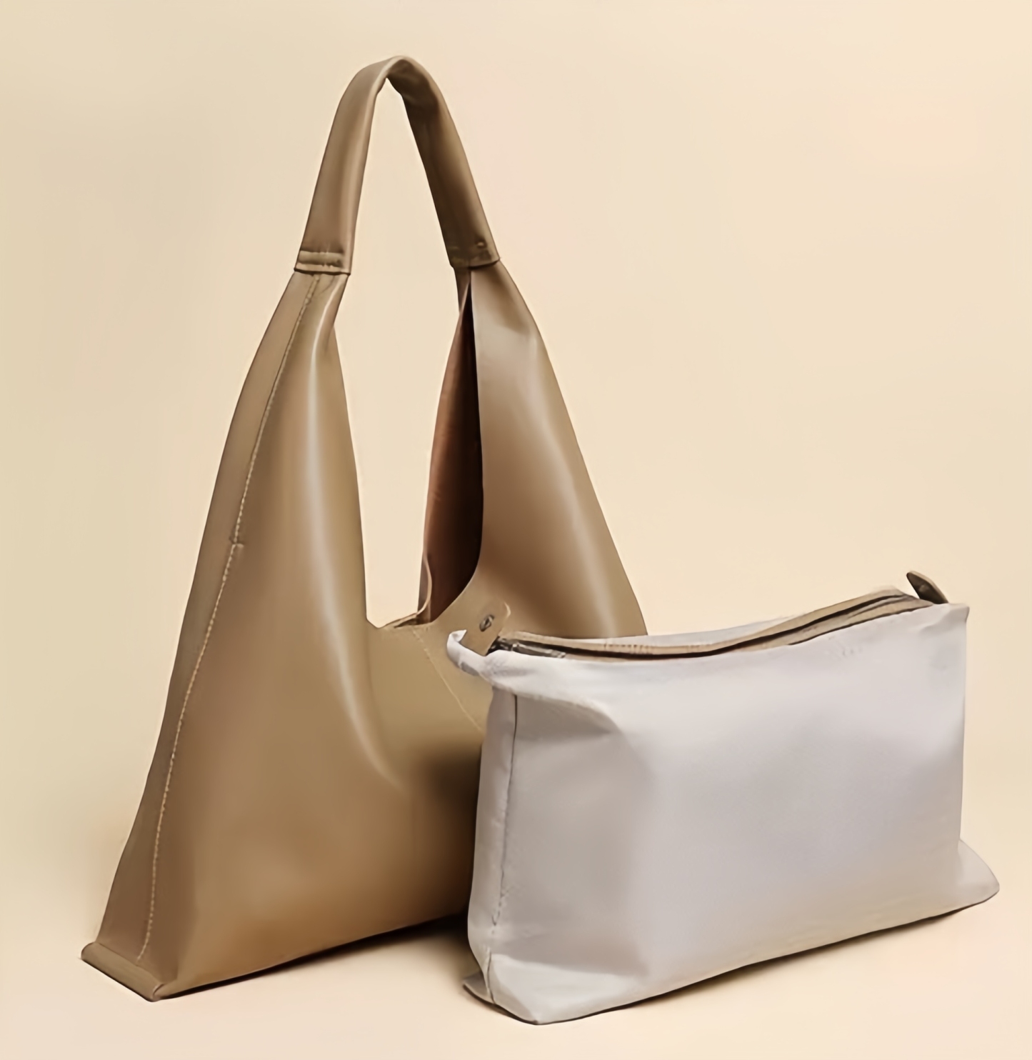 新作 ！•大容量•ソフトな天然牛革トートバッグ • 独立した内袋設計 