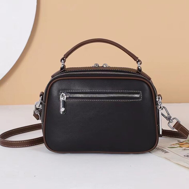 レトロな牛革バッグ|片肩バッグ|斜め掛けバッグ|ハンドバッグ|ショルダーバッグ